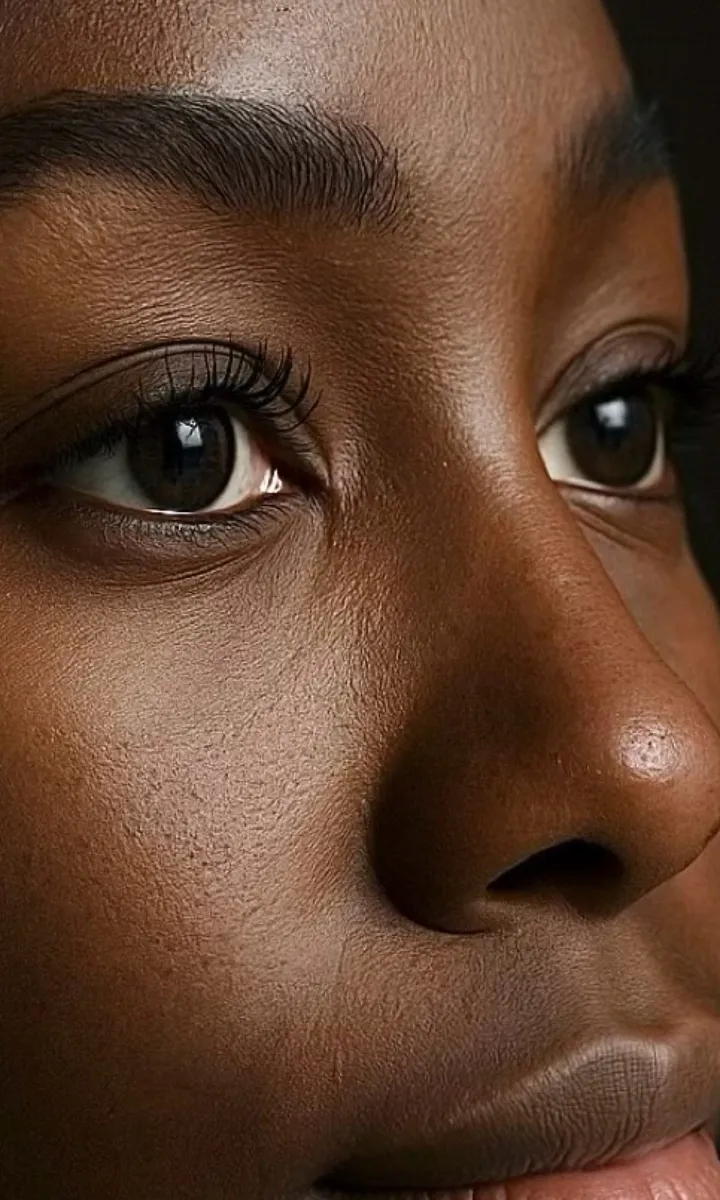 Regard sublimé après extension de cils, technique pose mixte Maison GOĒN