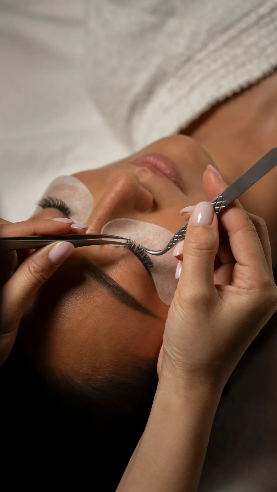 Extension de cils et regard sublimé, institut de beauté du regard Maison GOĒN, Paris 8e